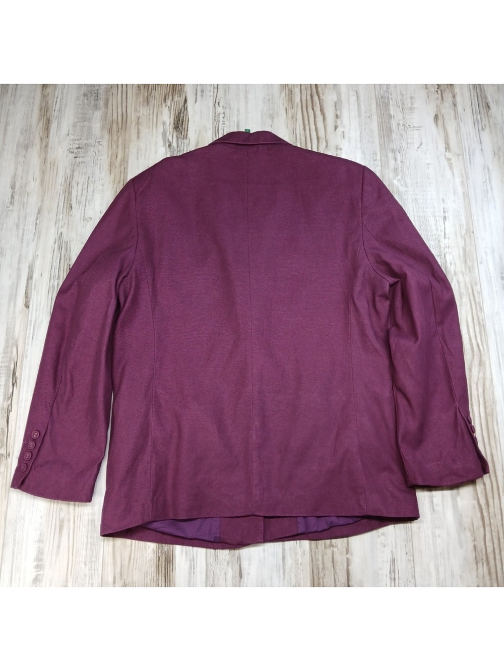 Farm Rio Lyocell and Cotton Blend Blazer in Plum Purple - Picture 4 of 13